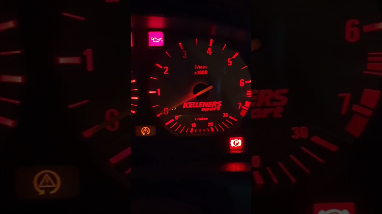 90s E36 Kelleners Sport Tuner Tachometer Instrument  Cluster back alive....