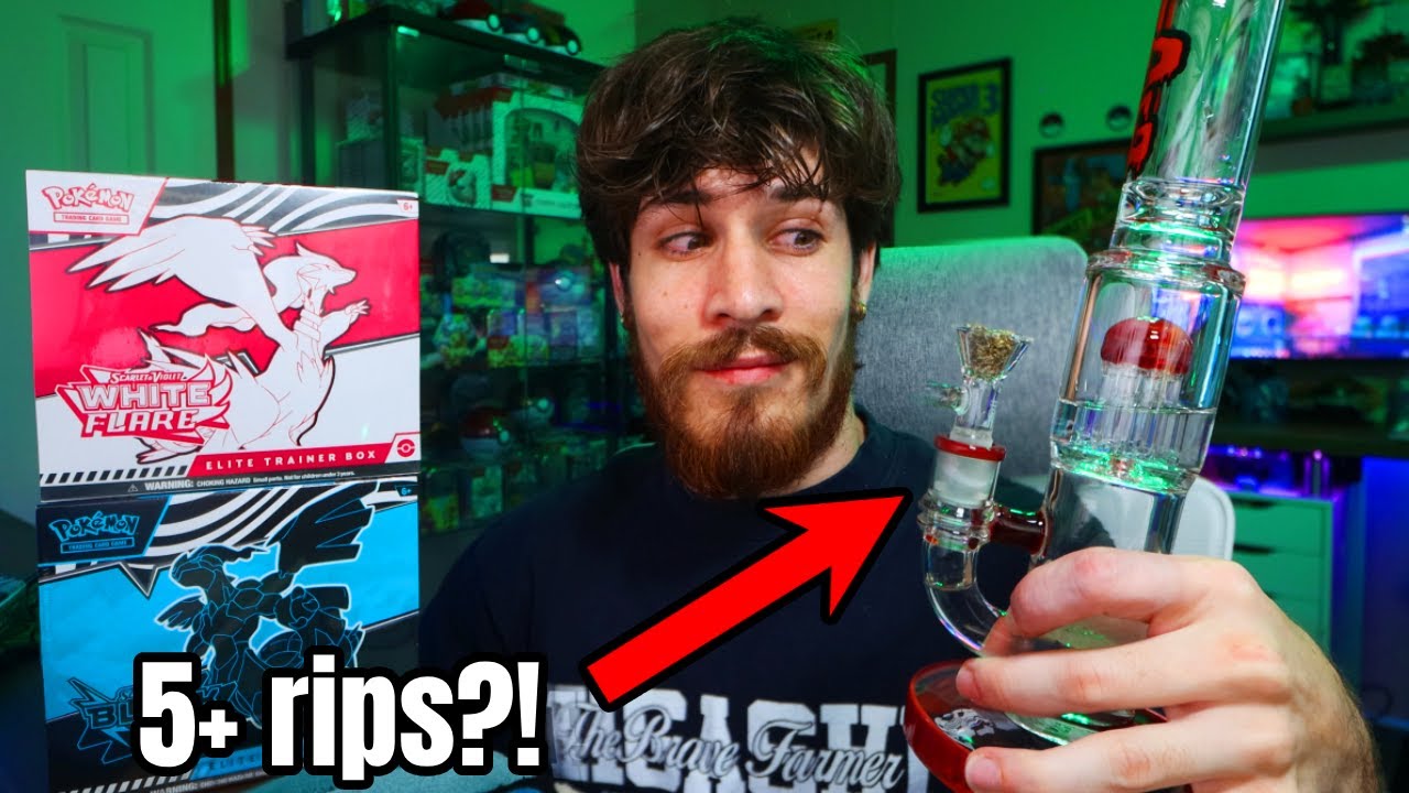 I Took Too Many Bong Rips... (Opening Pokemon Cards)