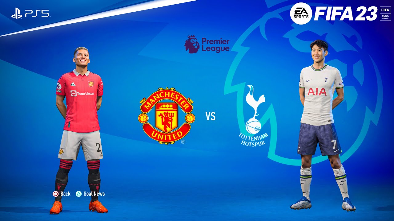 FIFA 23 - Tottenham vs Manchester United - Premier League 22/23 Full Match | PS5™ Gameplay [4K60]