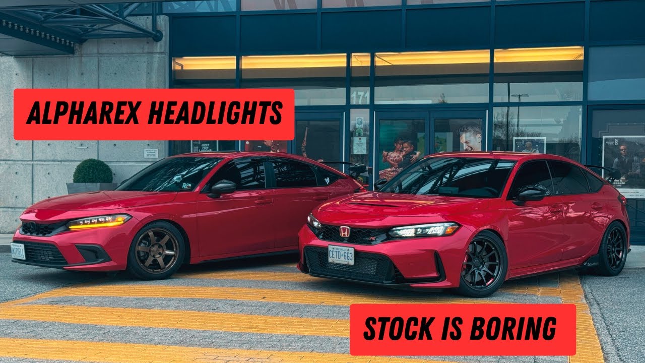 AlphaRex Headlights Install & Testing - 2022+ / 11th Gen Honda Civic
