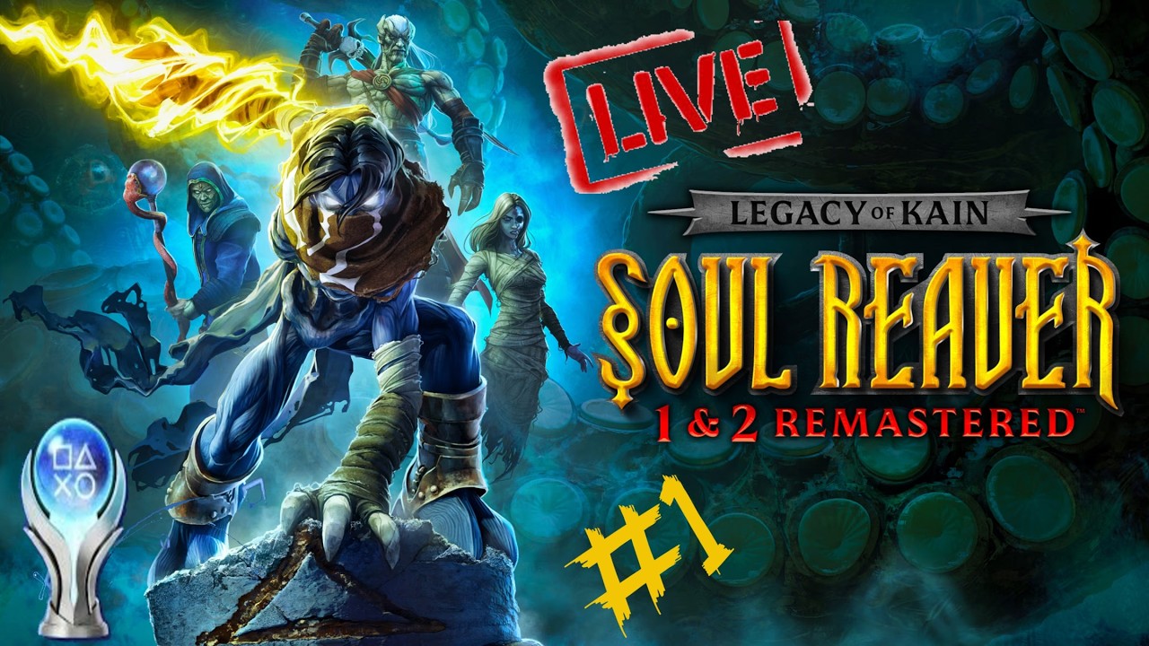 Legacy of Kain Soul River Remastered #-1  A vingança de Kain #PlatinaPS5