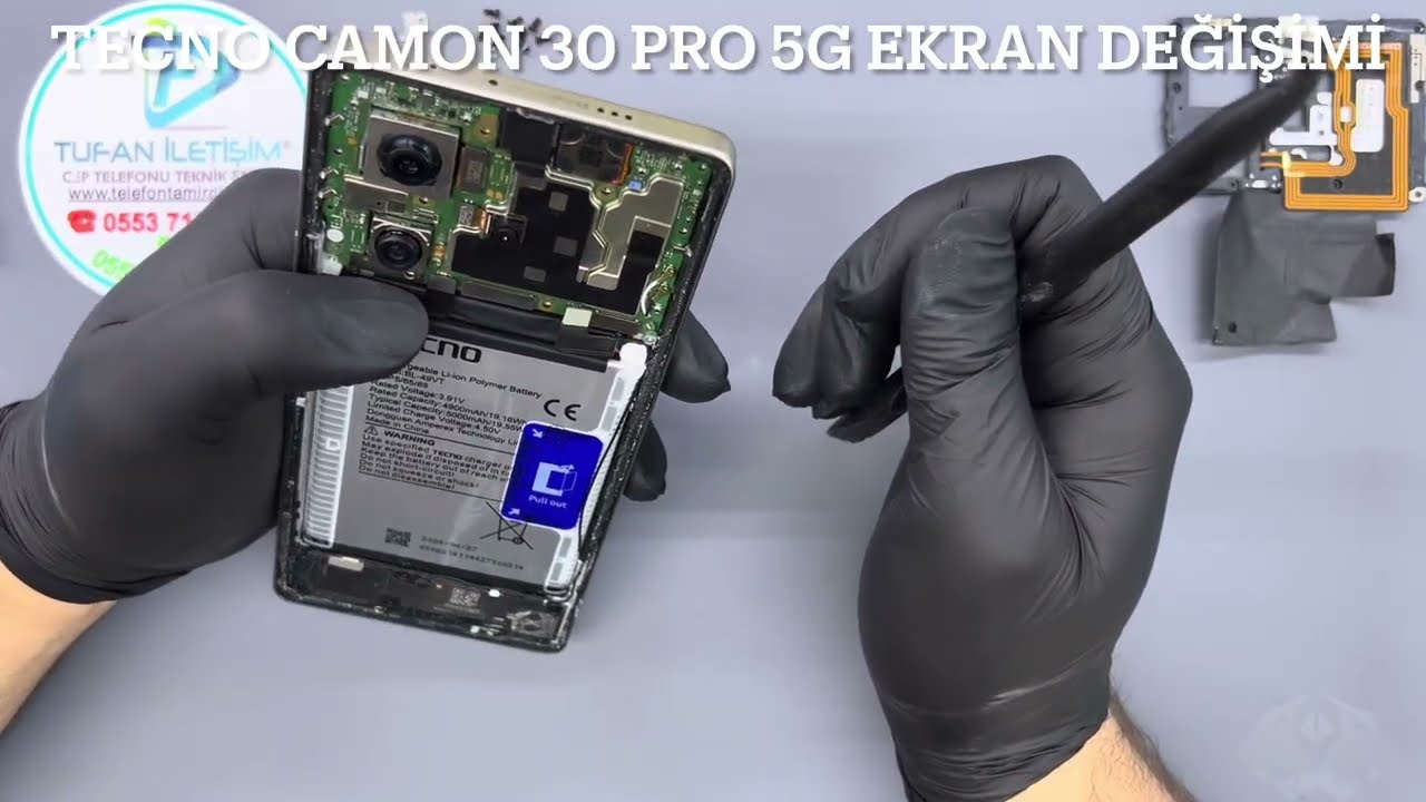 Tecno Camon 30 Pro Ekran Değişimi | Adım Adım Rehber