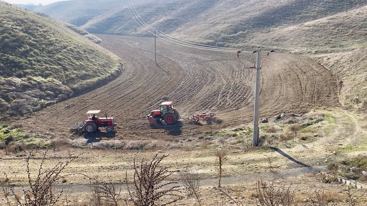 KUBOTA 9540 & MASSEY FERGUSON 275 BUĞDAY EKİMİ