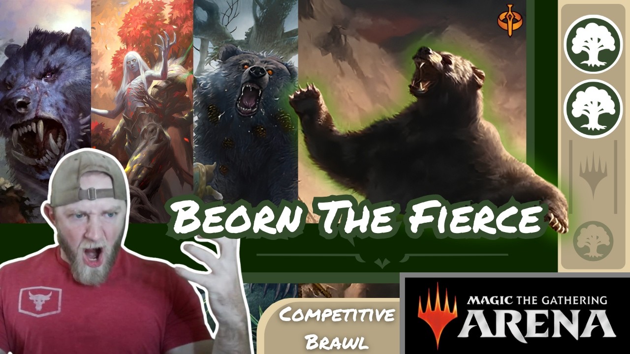 Беорн &mdash; МЕДВЕЖЕЙше лучший в уничтожении противников🌲🐻 MTG Arena Brawl
