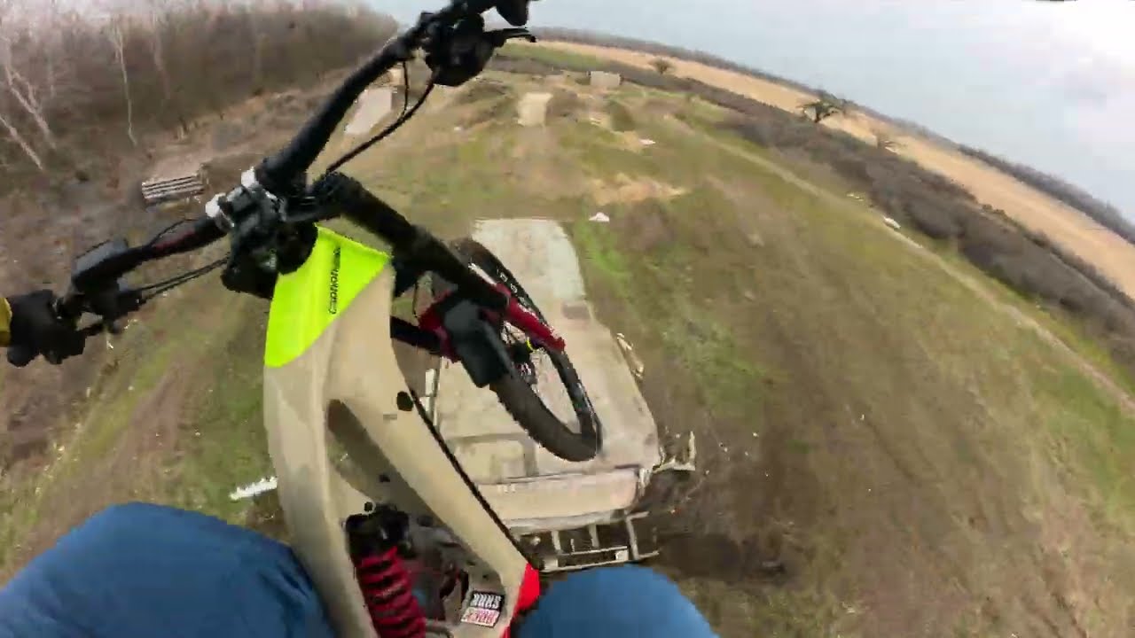 Just a little Thursday practice at the bike park