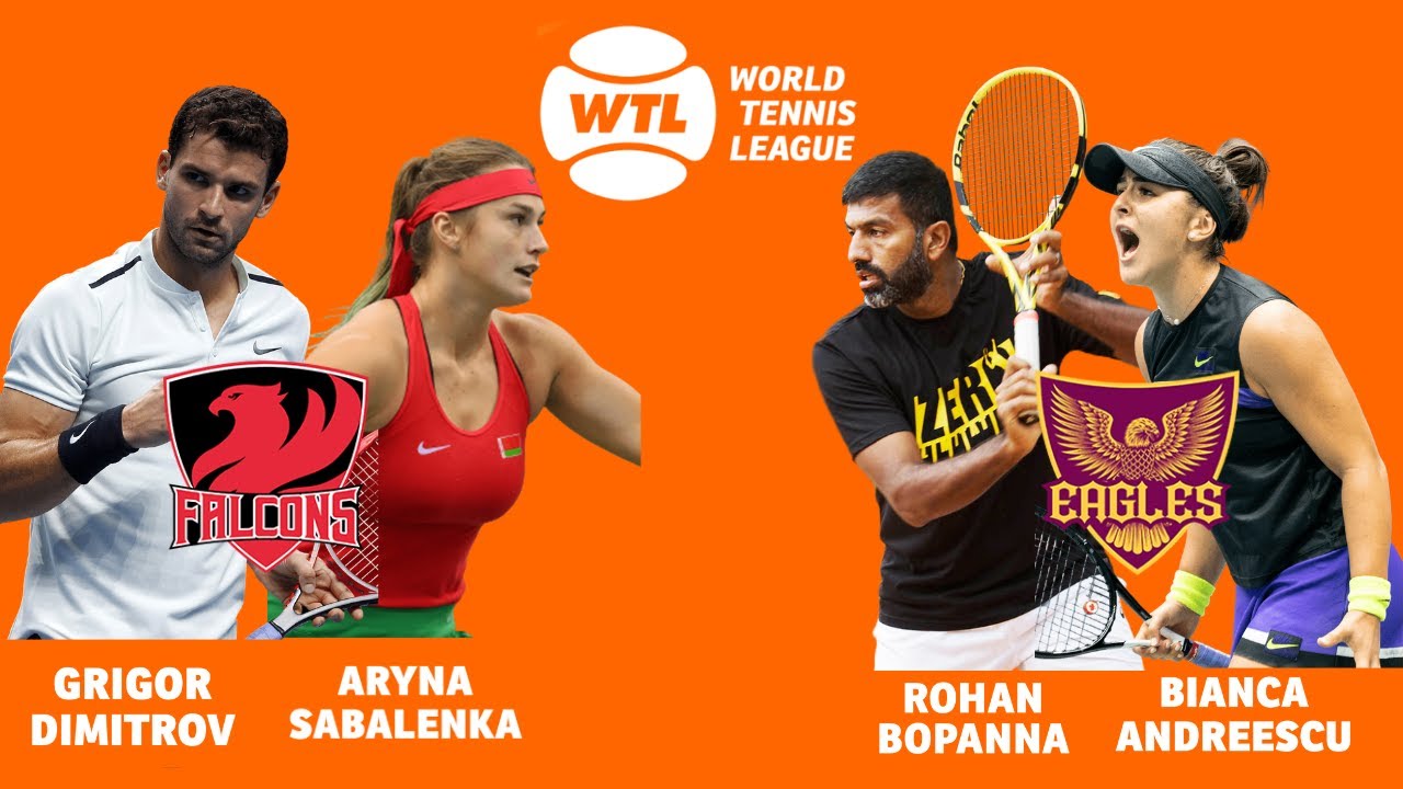 Dimitrov/Sabalenka vs Bopanna/Andreescu | 2022 World Tennis League