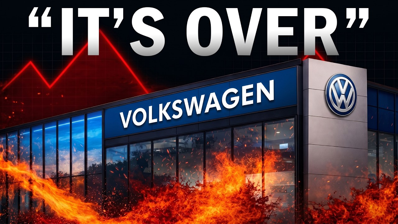 Upadek Grupy Volkswagen: Porsche, Audi i VW upadają razem