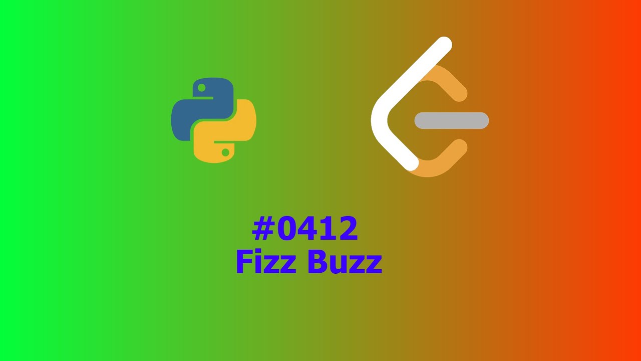 No Sound Leetcode 412: Fizz Buzz