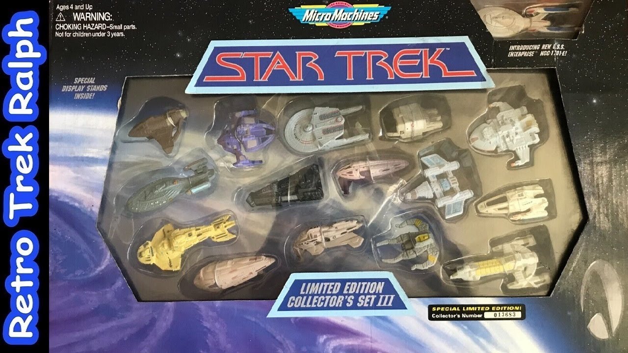 Star Trek Micro Machines Limited Edition Collector's Set 3 Unboxing