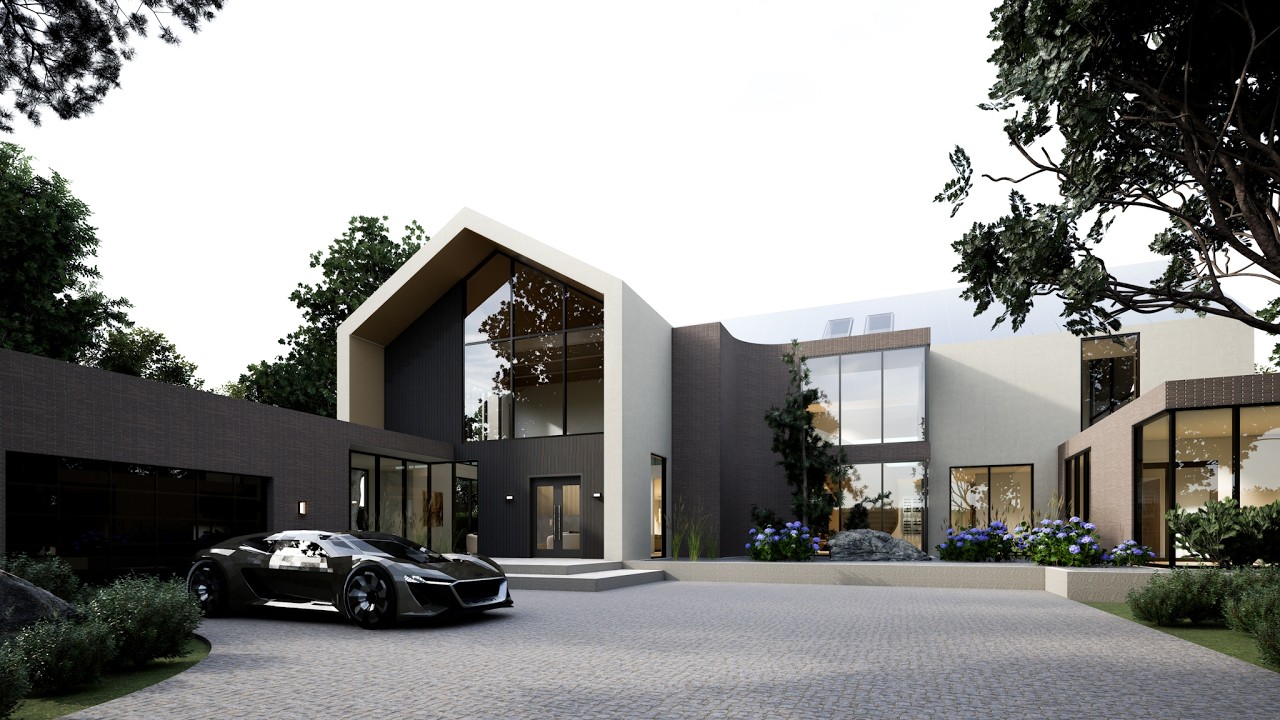 Brookline House | Twinmotion 2025.2 | Revit 2026