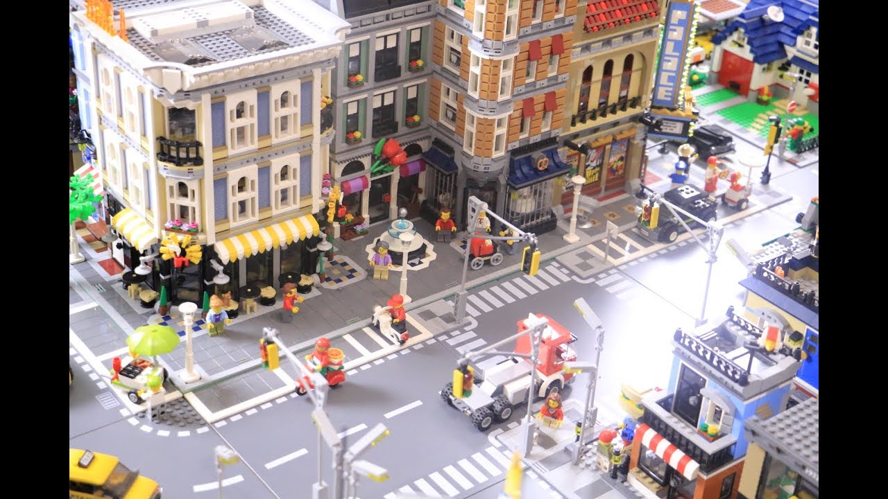 lego-lego city 2017-città lego-over 45.000 bricks!!!