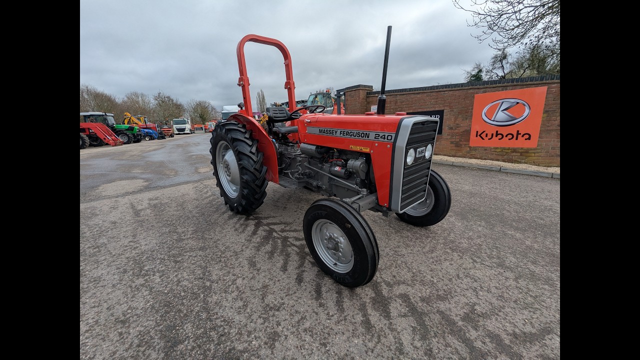 MASSEY FERGUSON 240 REBUILT TRACTOR