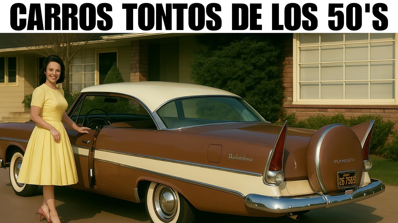 30 coches más absurdos de los años 50 que nunca habías visto