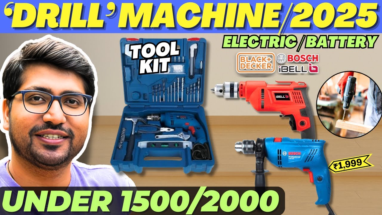 Best Drill Machine For Home Use⚡Best Drilling Machine for Home Use India⚡Drill Machine Under 2000