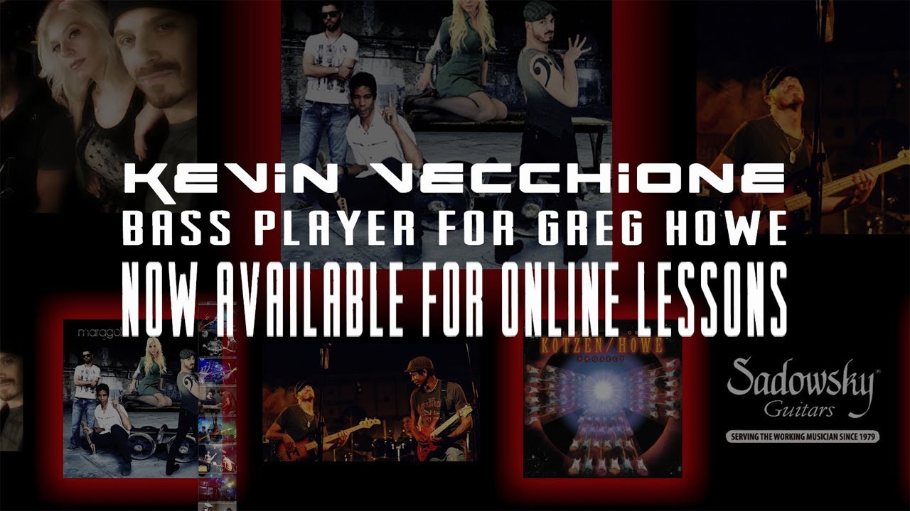 Kevin Vecchione Online Bass Lessons