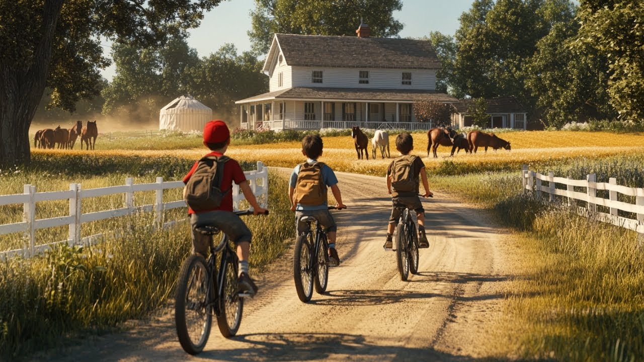 FAMILY MOVIE about brave kids saving their town | Full Adventure in English, HD