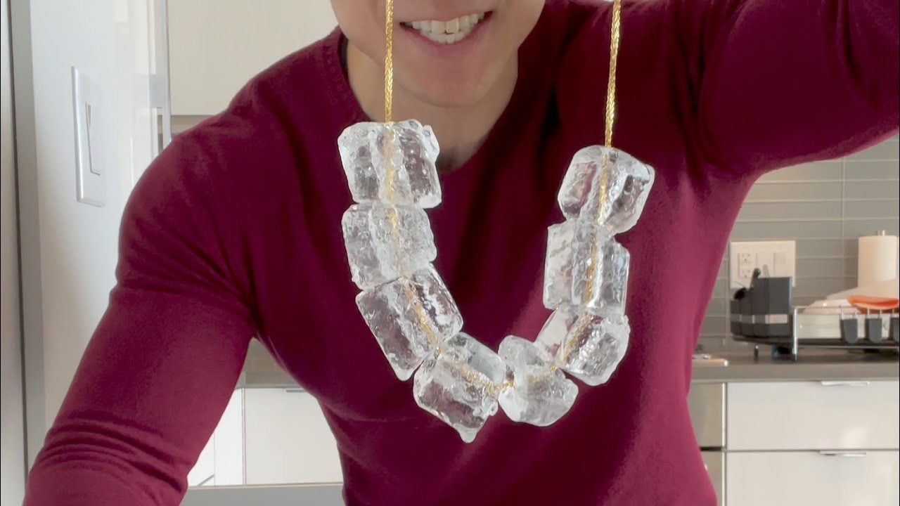 How to ICE OUT a Gold Chain AT HOME‼️