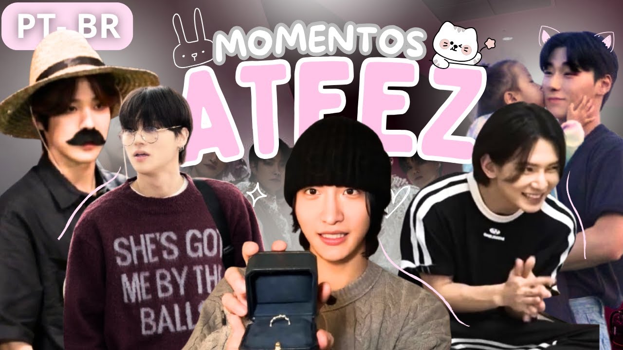 Momentos do ATEEZ que irão melhorar a sua semana | parte 1