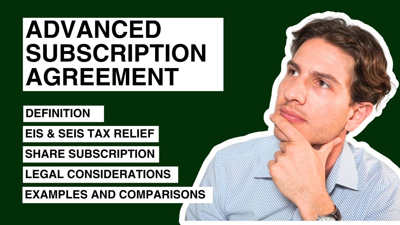 What is Share Subscription Agreement | Advanced Subscription Agreement