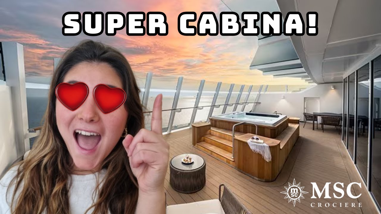 MSC WORLD EUROPA - La Cabina 😍