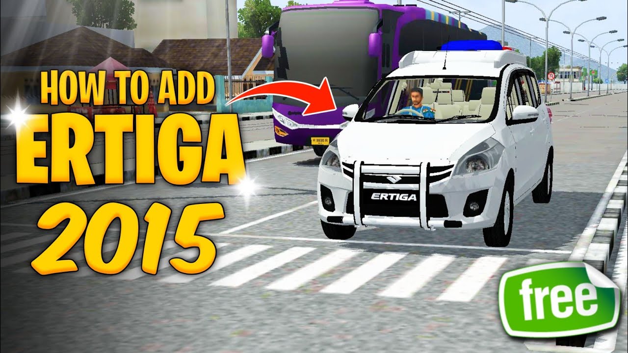 How To Add Ertiga 2015 Car Mod In Bussid | Suzuki Ertiga 2015 Mod Bussid Download