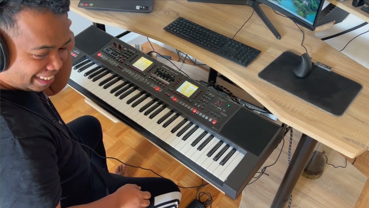 TEST CLAVIER ARRANGEUR ROLAND EA7