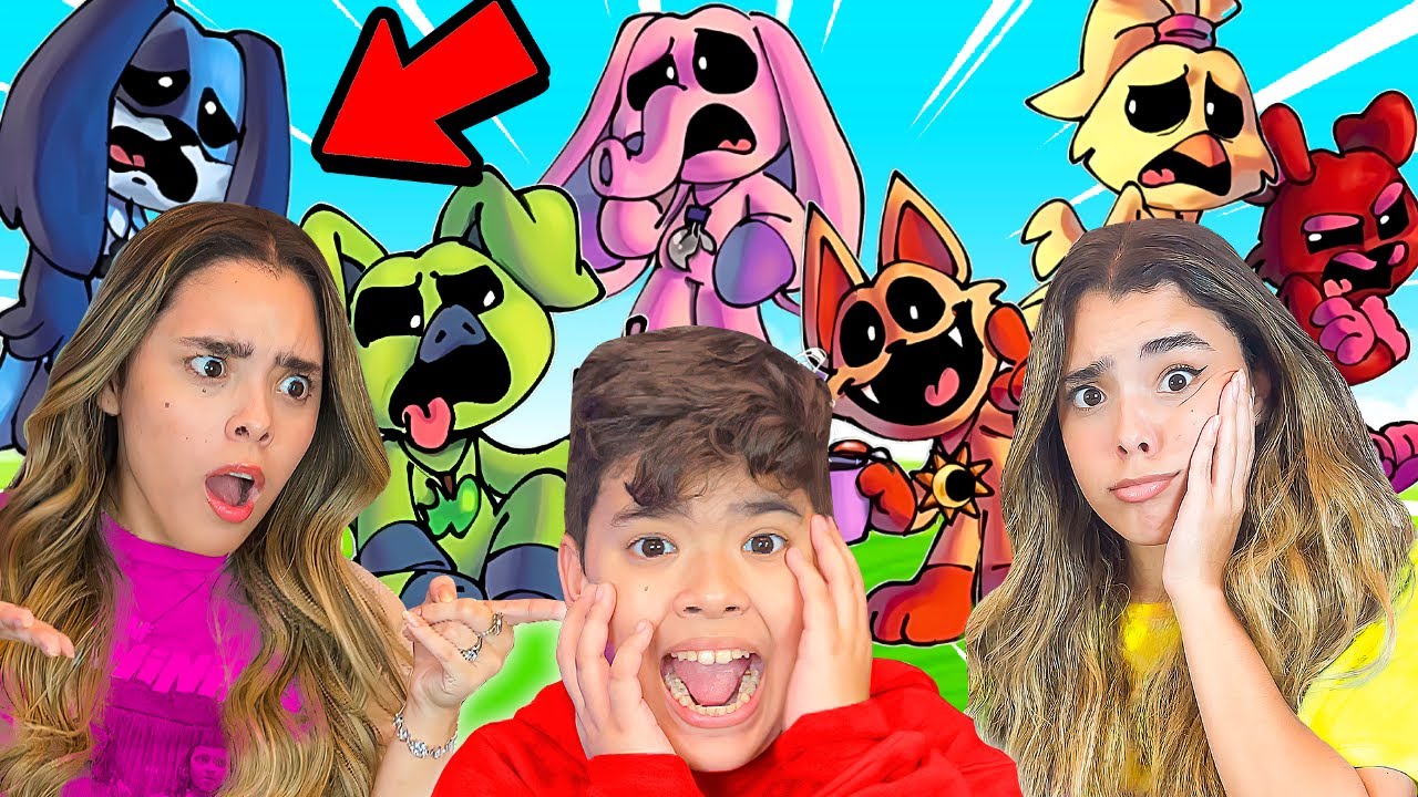 OS *NOVOS* FROWNING CRITTERS SECRETOS de Poppy Playtime 4!! Estevão, Milla e Milly #soporcausa