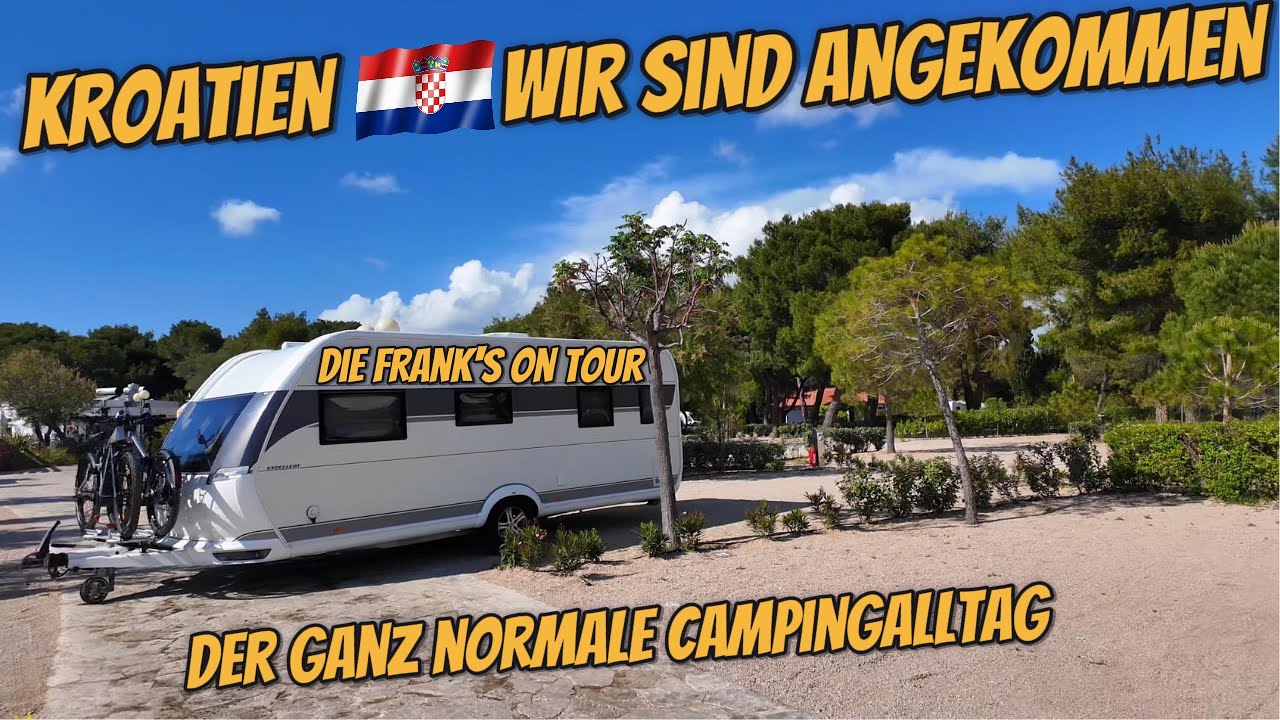 🇭🇷 Camping in Kroatien direkt am Wasser bei fast 30°C im Mai 2025 I 4 Sterne Amadria Park Šibenik