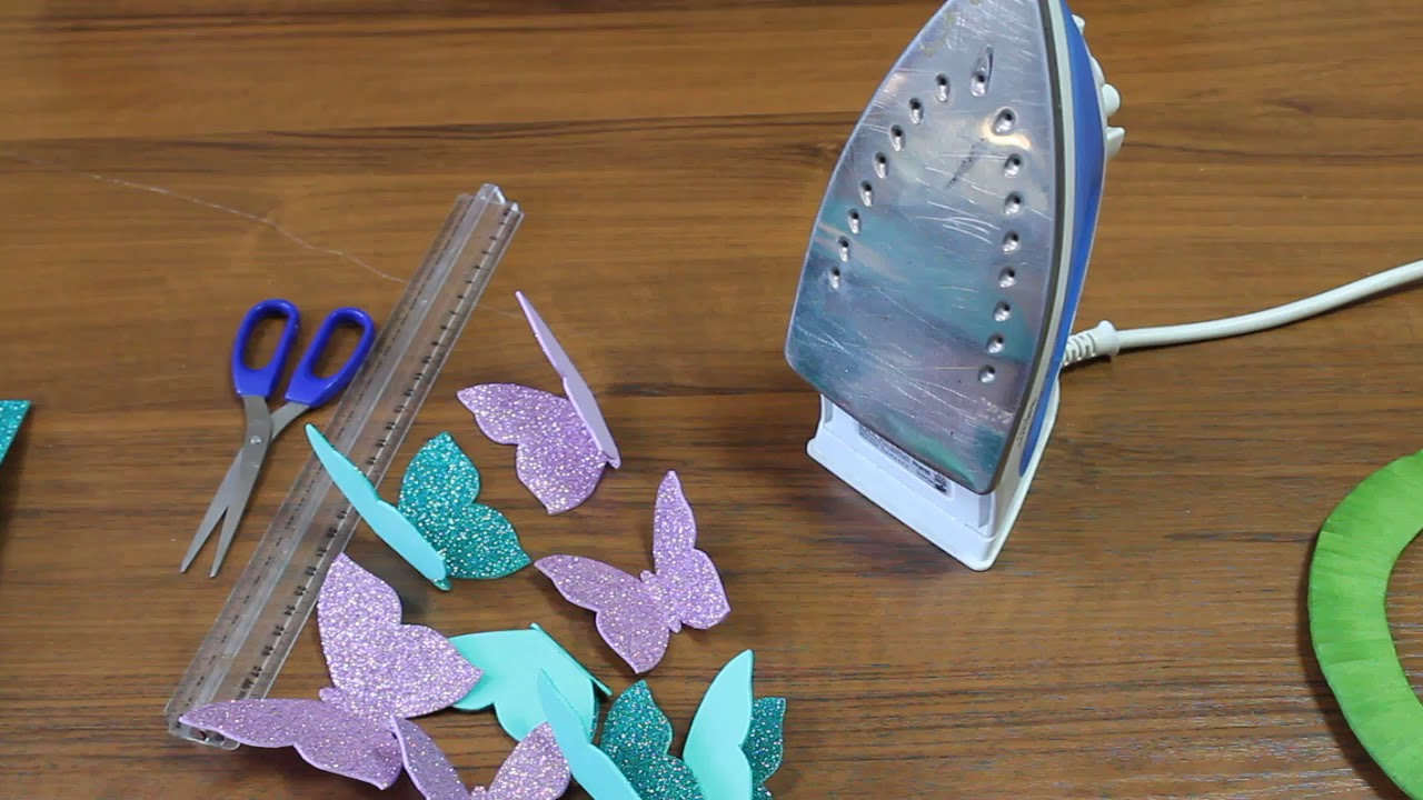 Wall hanging craft ideas | Foam sheet crafts ideas | Glitter foam sheet craft | eva foam