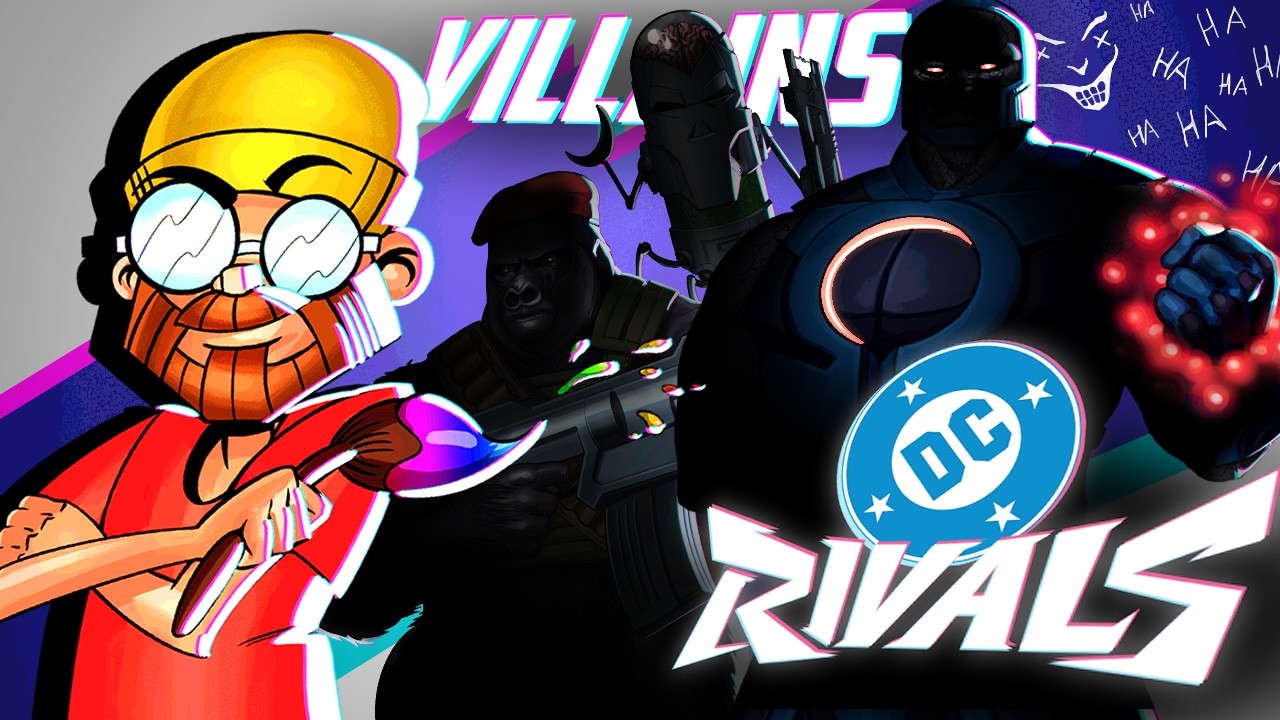 Рисуем злодеев DC в MARVEL RIVALS! | DC Rivals Art Challenge