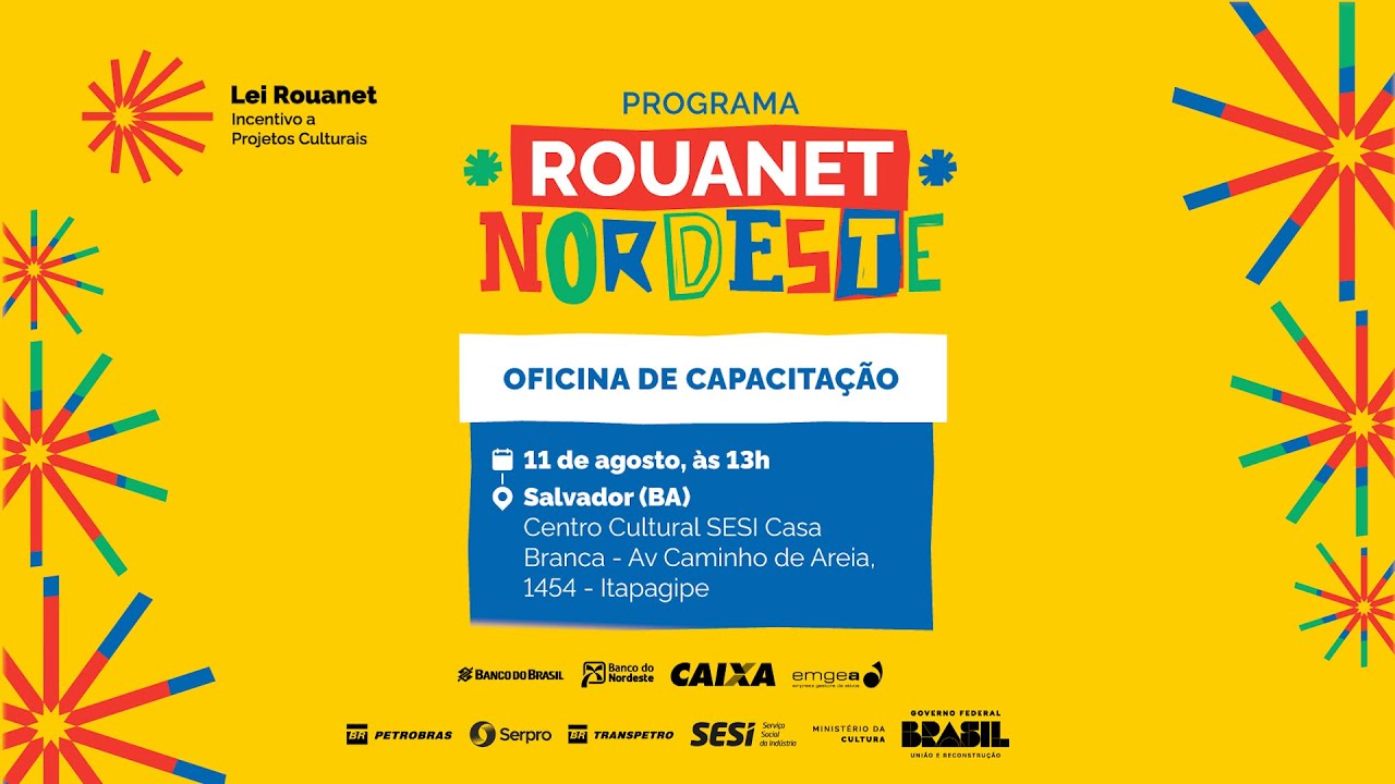 Capacitação Rouanet Nordeste