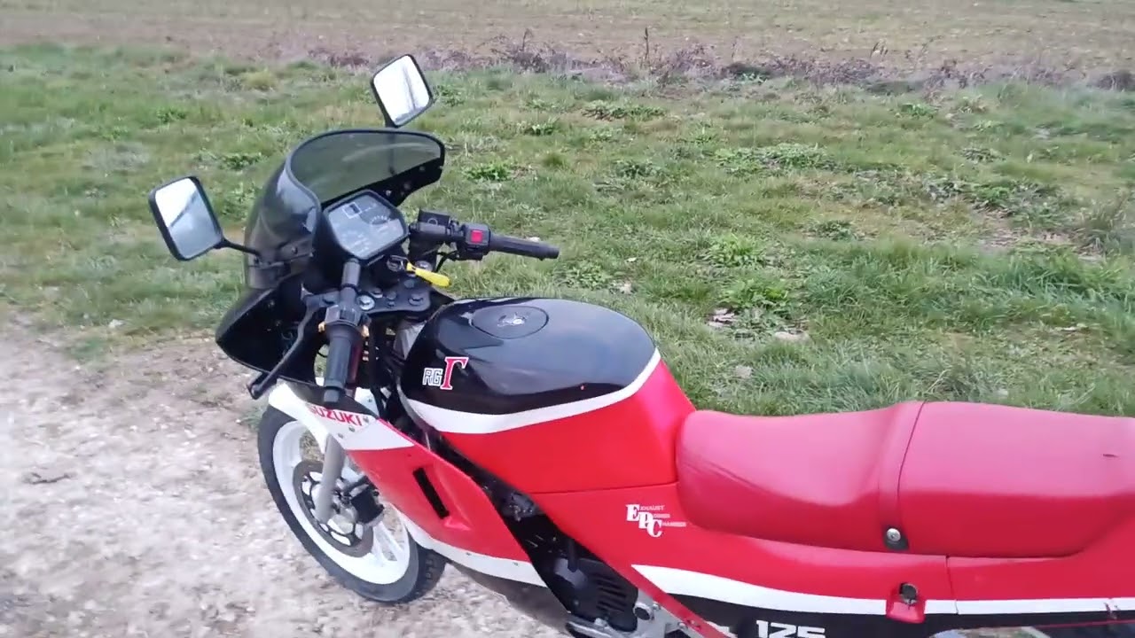 RG Gamma 😱 souvenir et émotions ma première vraie moto💞