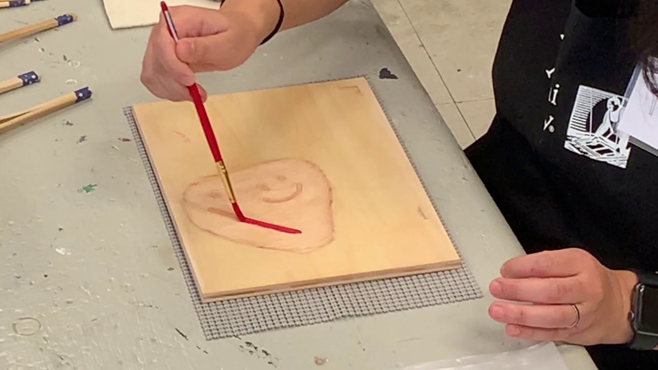 Hokusai Woodblock Demo & Great Wave Progressives