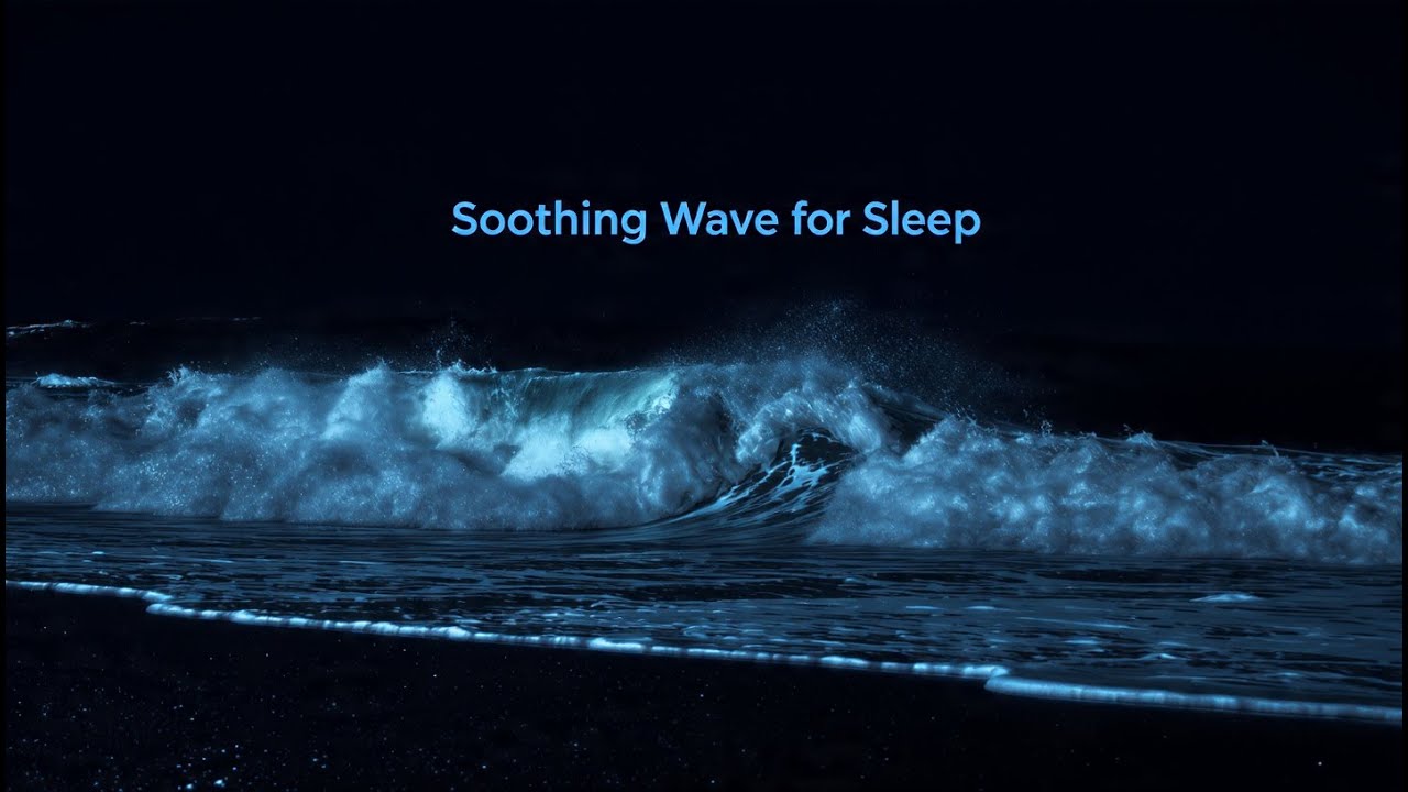 Deep Relaxation Music 10 Hours Sleep Immersion Therapy With Soothing Ocean Sound In Quiet Night