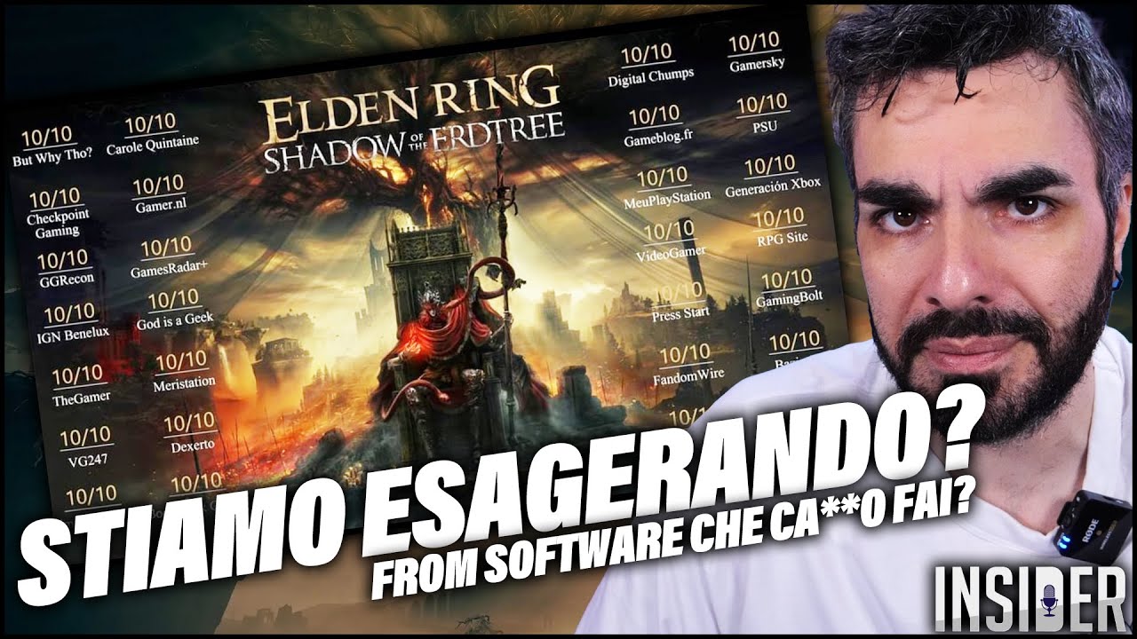 ELDEN RING SHADOW OF THE ERDTREE: STIAMO ESAGERANDO? Troppo difficile, sbilanciato, ecc... #Insider