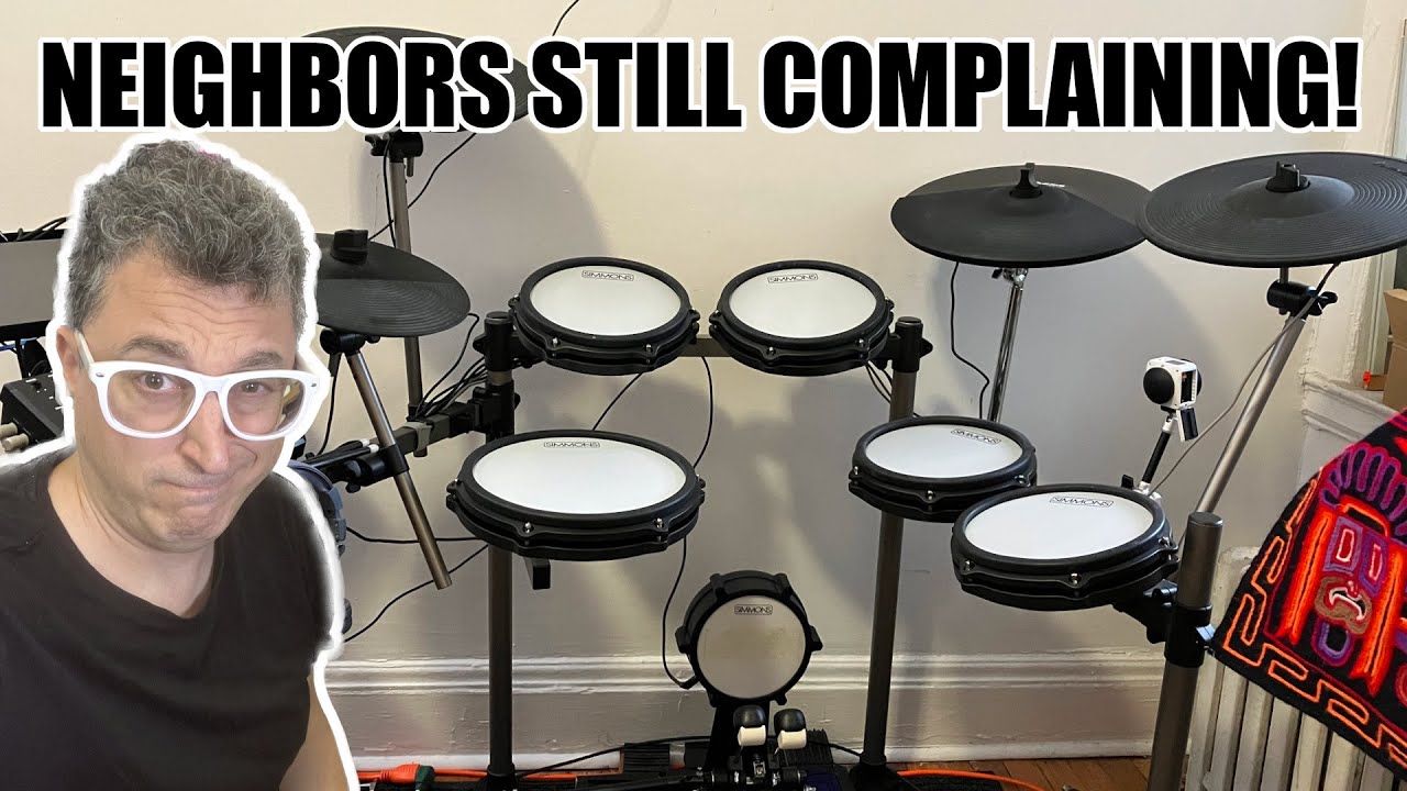 More methods for reducing vibrations from your e-drums