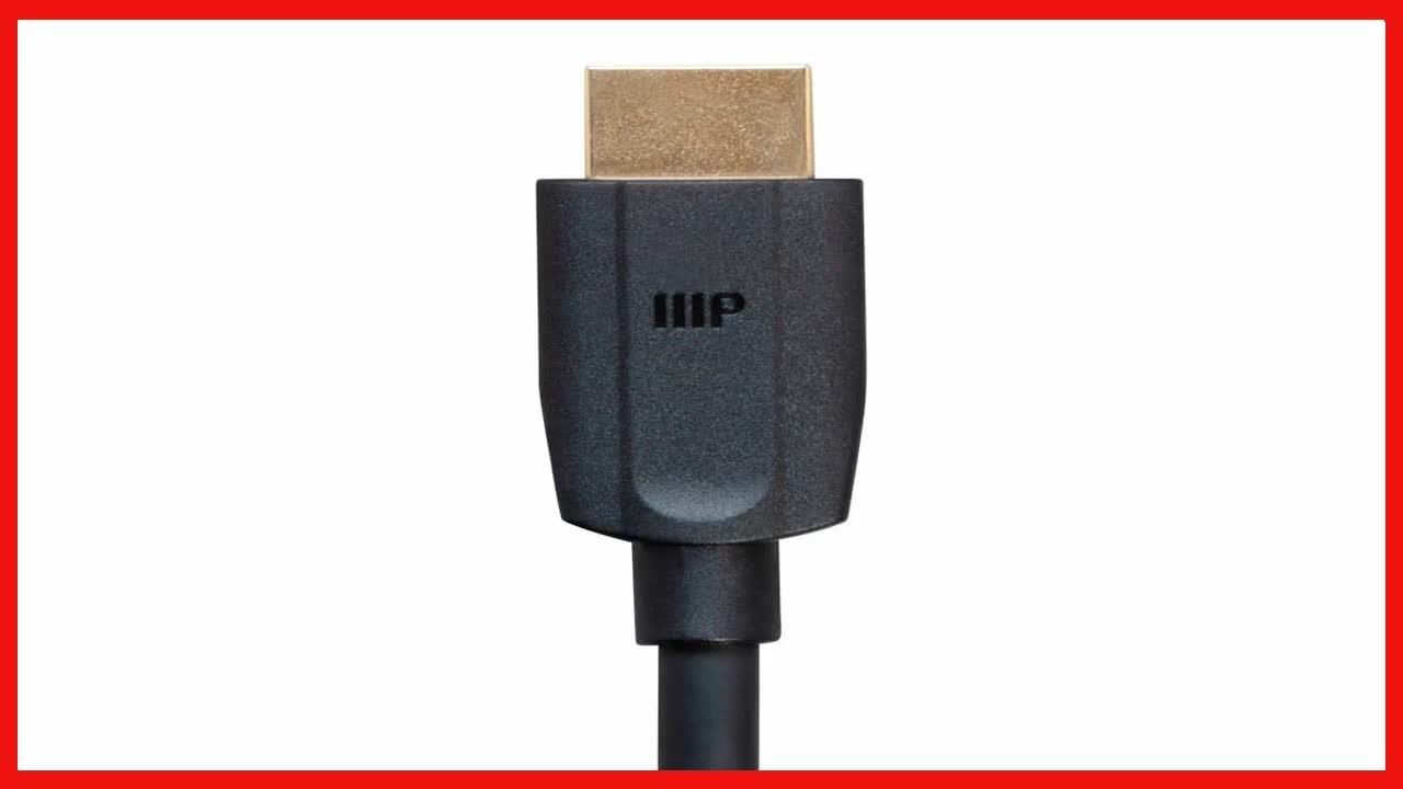 Monoprice DynamicView Ultra 8K HDMI Cable: Ultimate High-Speed Performance for Your Home Theater
