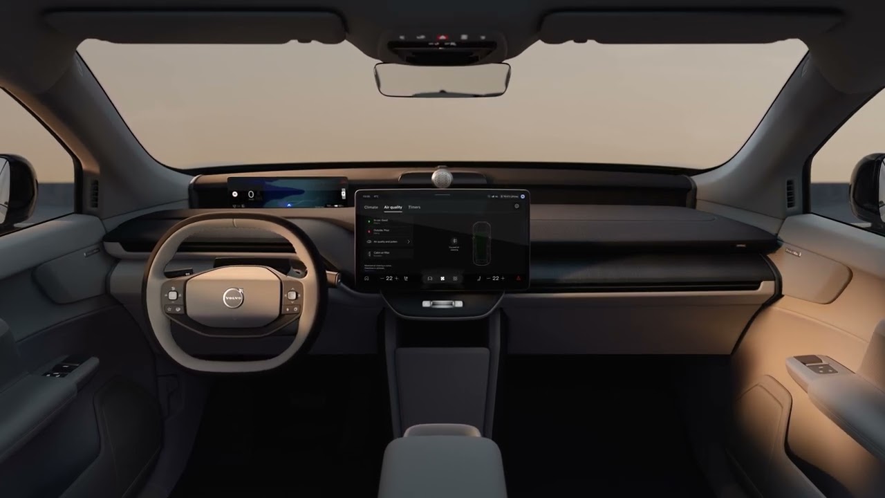 Volvo EX60 interior design