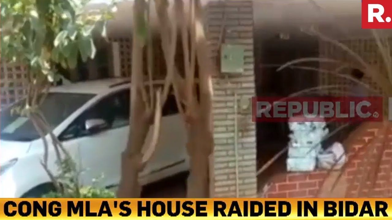 IT Officials Raid Congress MLA's House In Bidar | #CongDirtyCash