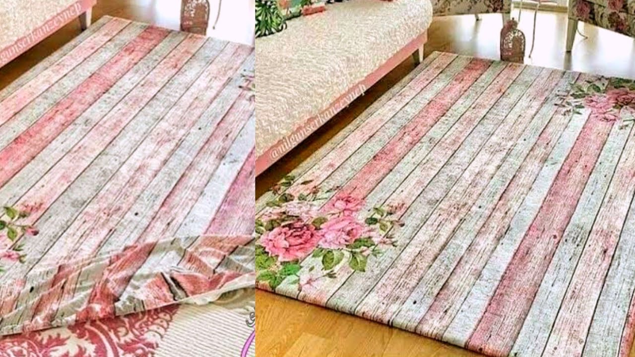 اسهل طريقة لعمل كفر السجاد التركى ومن غير ماكنة خياطة فى ٥دقايق