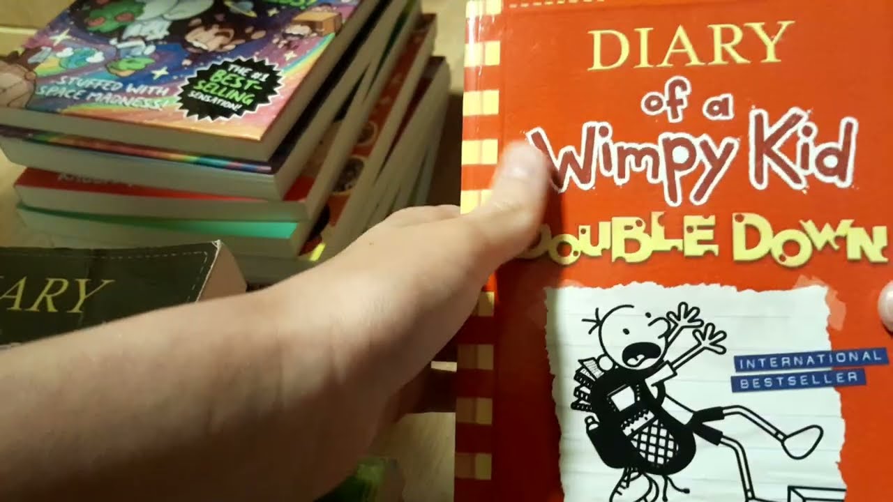 All diary of a wimpy kid books in order and all bunny vs monkey books in order