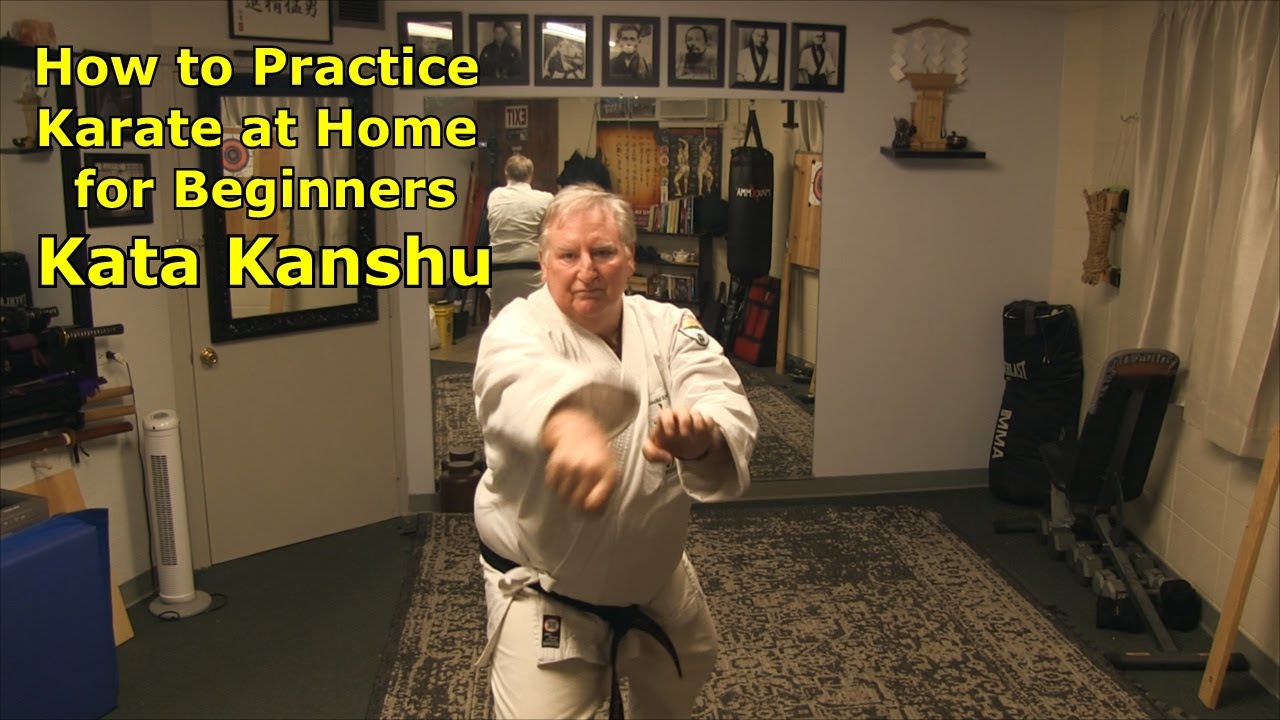 How to Practice Karate at Home for Beginners - Kata Kanshu