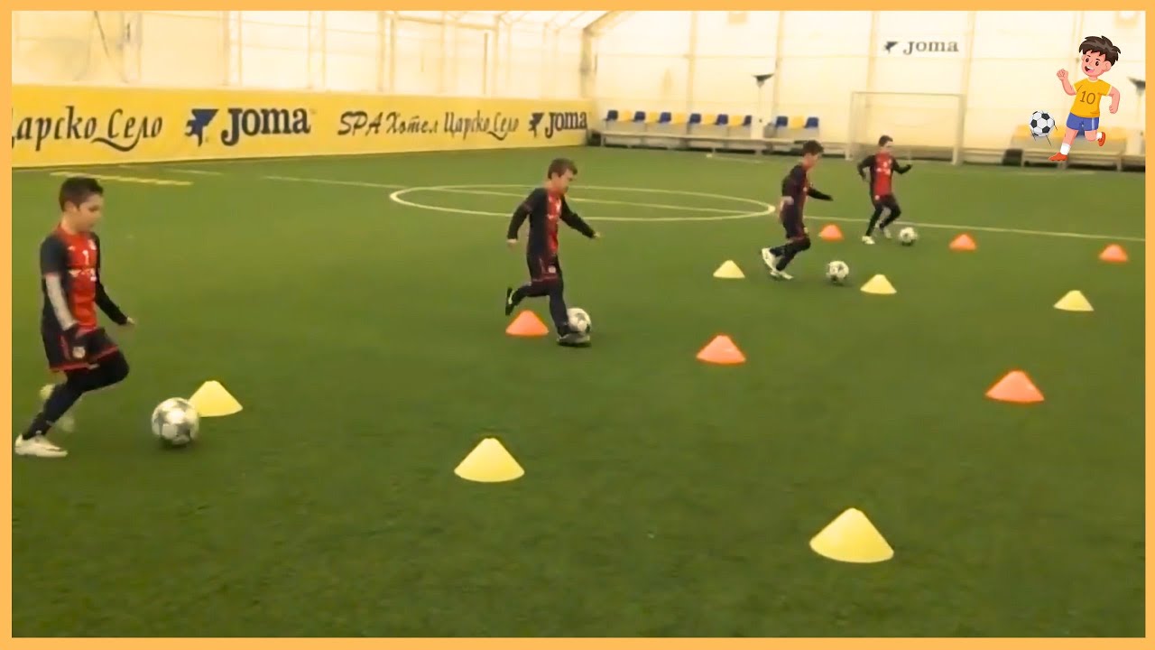 Fc Barcelona & La Masia - u8 & u9 - Speed With Balls