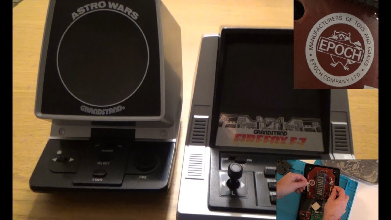 Trying to FIX Astro Wars & FIREFOX F-7 table top 1980s games.