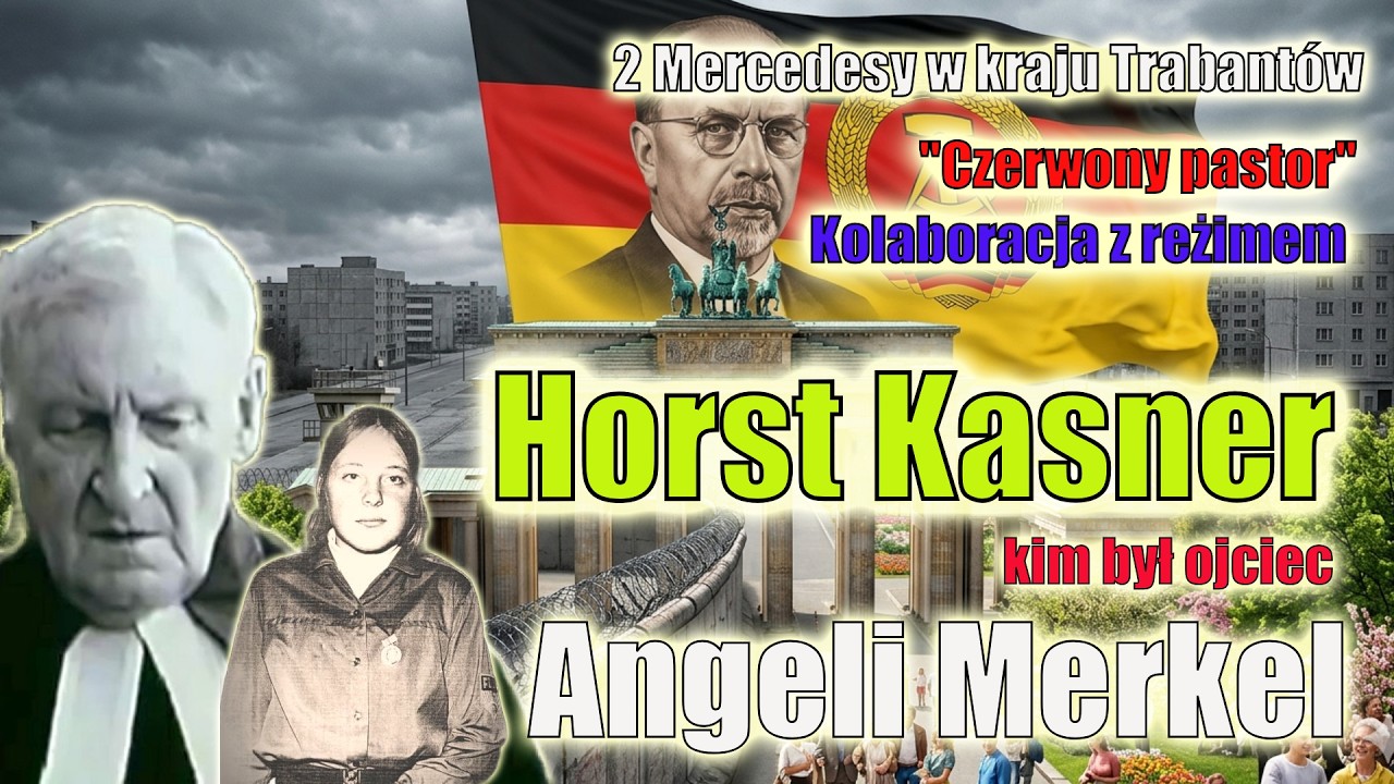 Tajemnice Angeli Merkel. Kim był jej ojciec. Pastor, zwany czerwonym, kolaborujący z reżimem.