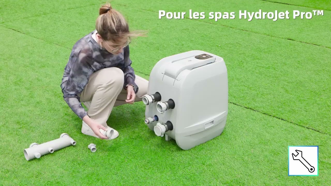 TUTO - Utiliser le kit de détartrage pour spa gonflable Lay Z Spa Bestway