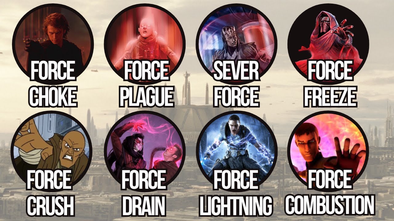 Deadliest Force Abilities in Star Wars Explained in 14 Minutes