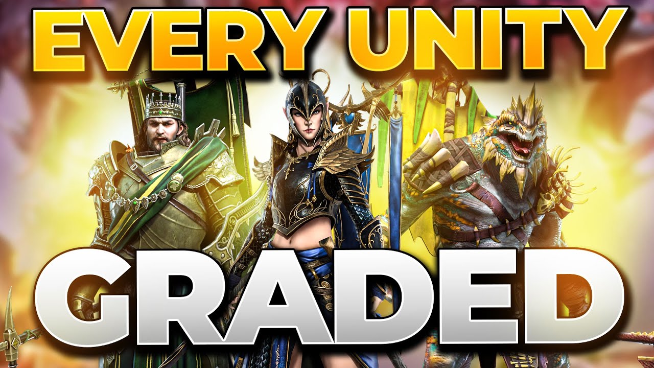 Оценка КАЖДОГО чемпиона UNITY &mdash; КТО ЛУЧШИЙ?