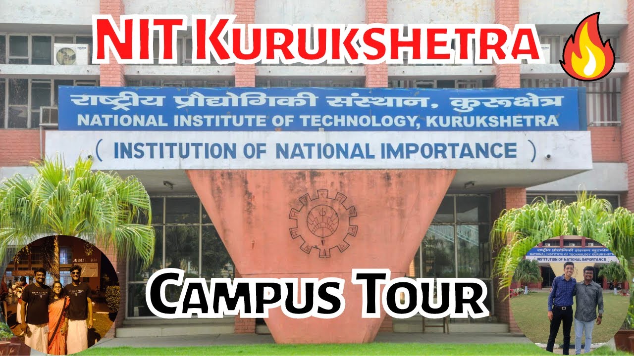 NIT Kurukshetra Detailed Campus Tour | Beautiful Campus | Sai Charan Malyala #nitkkr