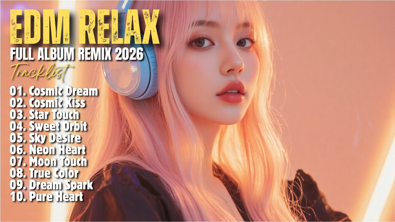EDM RELAX 🎧 || COSMIC DREAM || NEW FULL ALBUM REMIX 2026